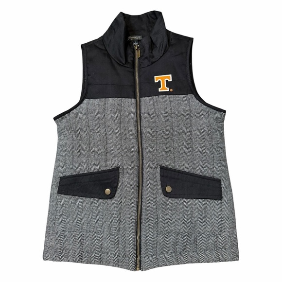 gameday couture Jackets & Blazers - Gameday Couture TENNESSEE VOLS Herringbone Quilted Vest. Size Small.